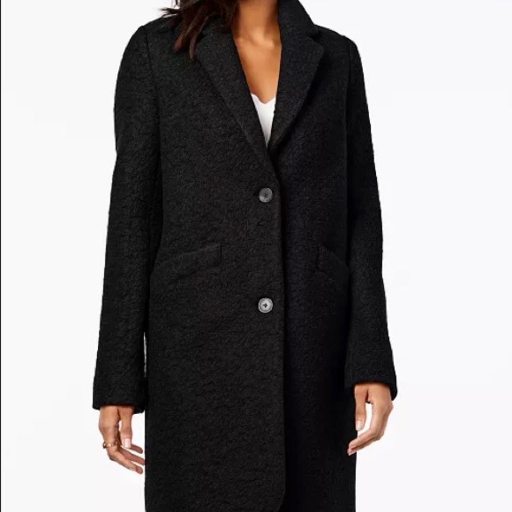 Marc New York Boucle Black Coat